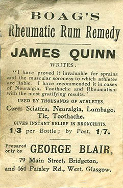 George Blair Advert